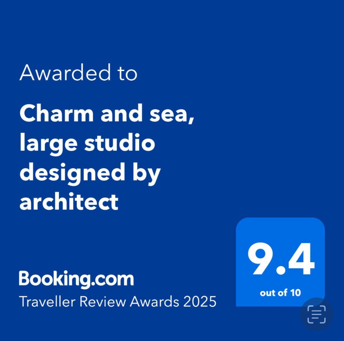 Charm And Sea, Large Studio Designed By Architect Cul de Sac Bagian luar foto